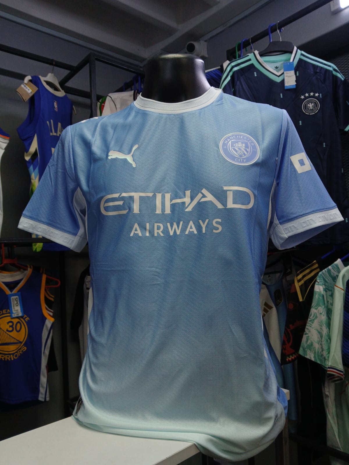 26/27 Player Version Manchester City Home Soccer Jersey 
